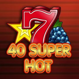 Official Slots logo: 40 Super Hot by Amusnet Interactive at EliteSpin Casino