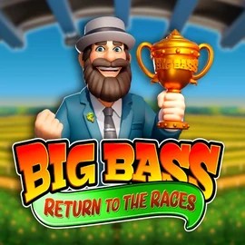 Official Slots logo: Big Bass Return to the Races by Pragmatic Play at EliteSpin Casino