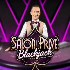Blackjack Salon Privé logo by Ezugi EliteSpin Casino