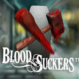 Blood Suckers slot logo by NetEnt at EliteSpin Casino