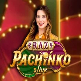 Official Live Casino logo: Crazy Pachinko by Evolution at EliteSpin Casino