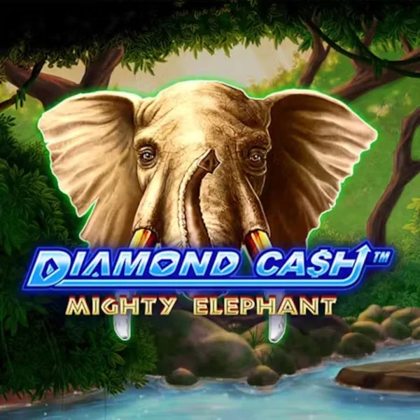 Diamond Cash Mighty Elephant by Greentube, showcased at elitespin.eu.com – game logo