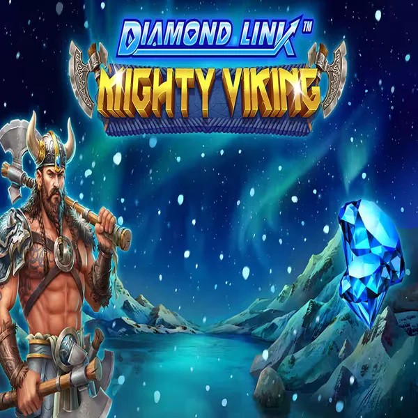 Diamond Link Mighty Viking logo by Greentube at EliteSpin Casino