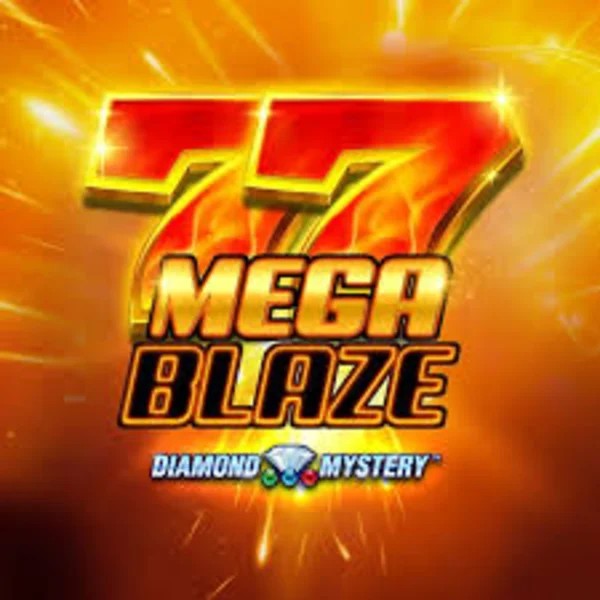 Diamond Mystery Mega Blaze logo by Greentube at EliteSpin Casino