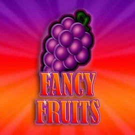 Fancy Fruits slot logo by Gamomat at EliteSpin Casino