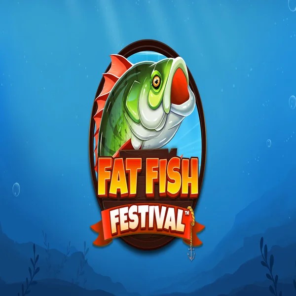 Fat Fish Festival online game logo by Wishbone Games on elitespin.eu.com