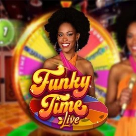 Live Casino logo of Funky Time from Evolution at EliteSpin Casino
