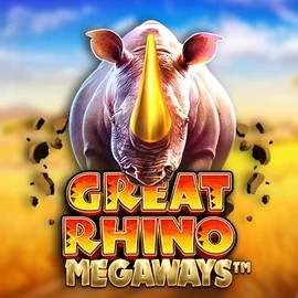 Great Rhino Megaways by Pragmatic Play, showcased at elitespin.eu.com – game logo