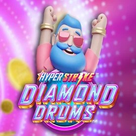Official Slots logo: Hyper Strike Diamond Drums by Gameburger Studios at EliteSpin Casino