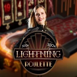 Lightning Roulette logo – Live Casino by Evolution at EliteSpin Casino