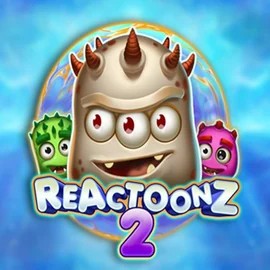 Reactoonz 2 online game logo by Play'n GO on elitespin.eu.com