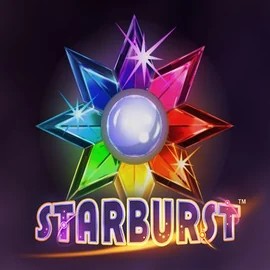 Starburst game by NetEnt – logo hosted on EliteSpin Casino
