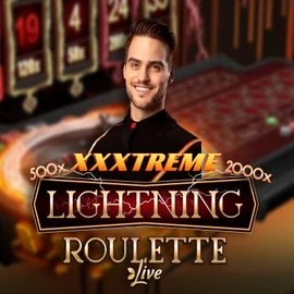 XXXtreme Lightning Roulette slot visual from Evolution available on elitespin.eu.com